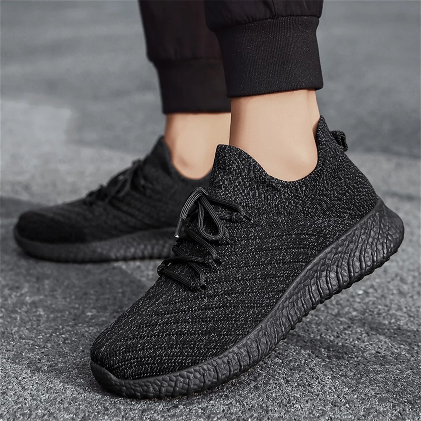 Men'S Running Shoes Breathable Walking Lightweight Athletic Fashion Sneakers Casual Shoes