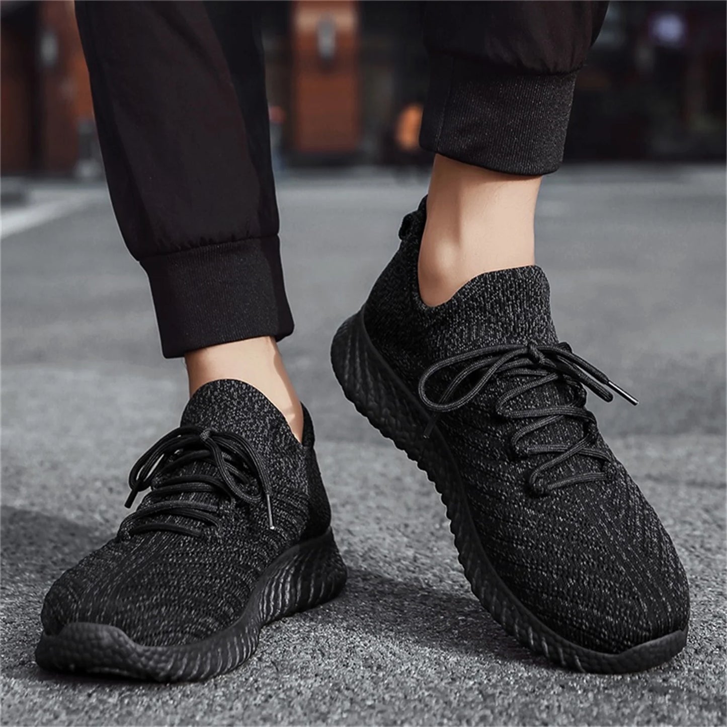 Men'S Running Shoes Breathable Walking Lightweight Athletic Fashion Sneakers Casual Shoes