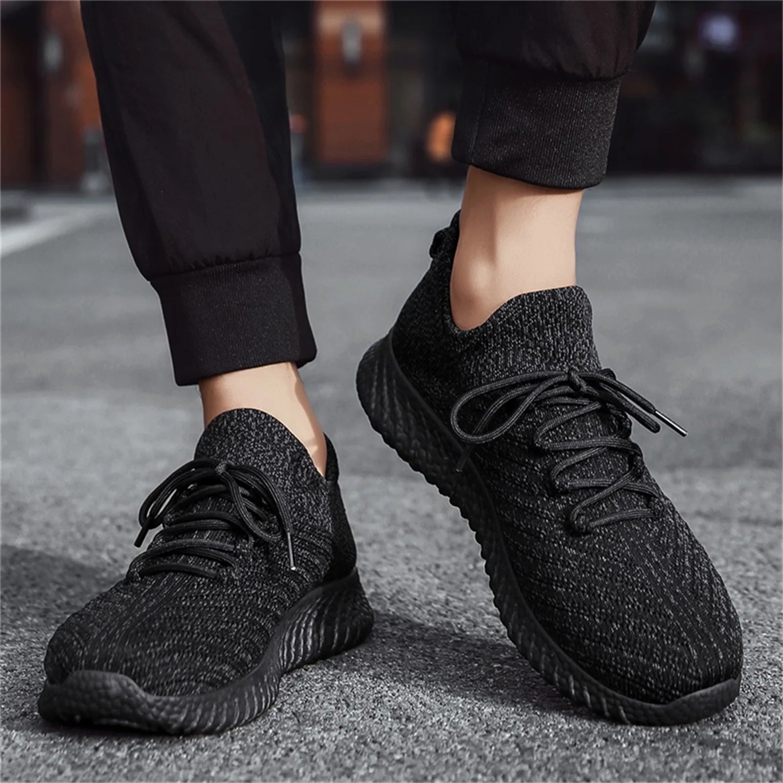 Men'S Running Shoes Breathable Walking Lightweight Athletic Fashion Sneakers Casual Shoes
