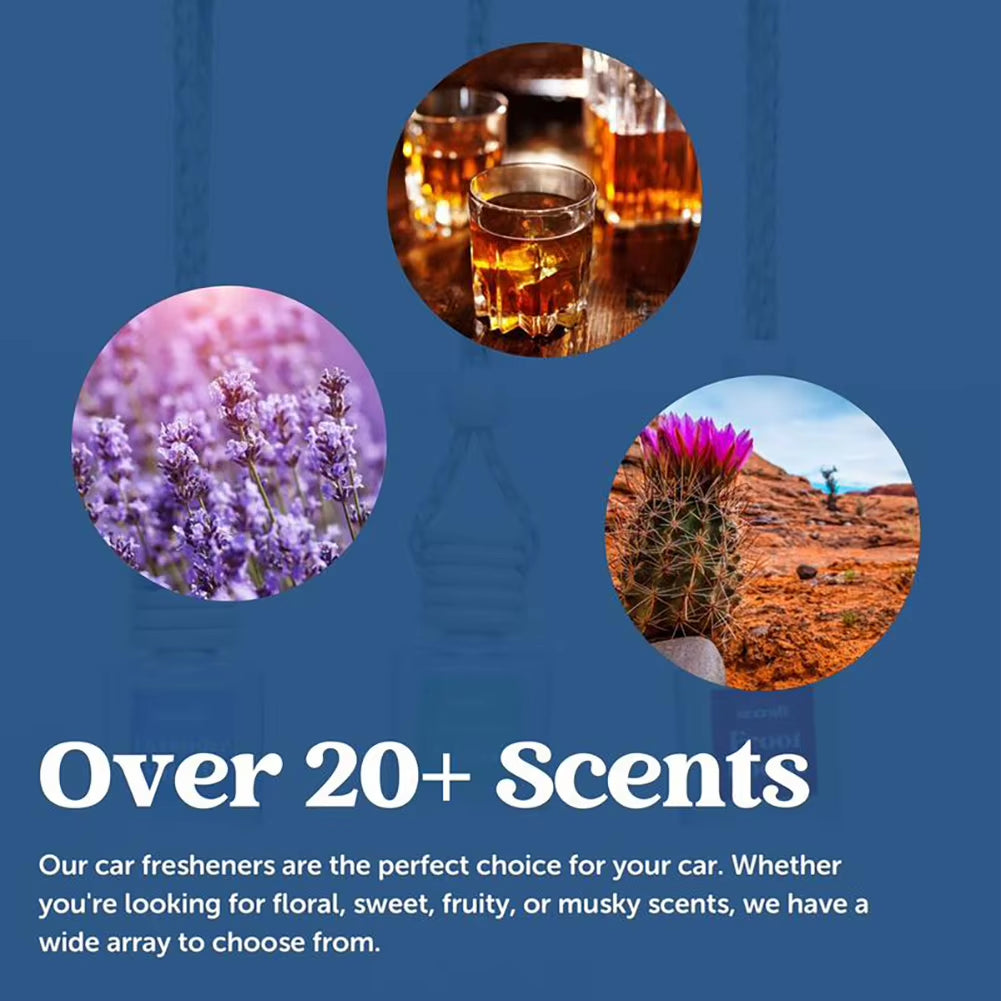 Car Hanging Perfumes Pendant Portable Hanging Aromas Diffuser Present Car Gadgets Auto Car Decoration for Women Men