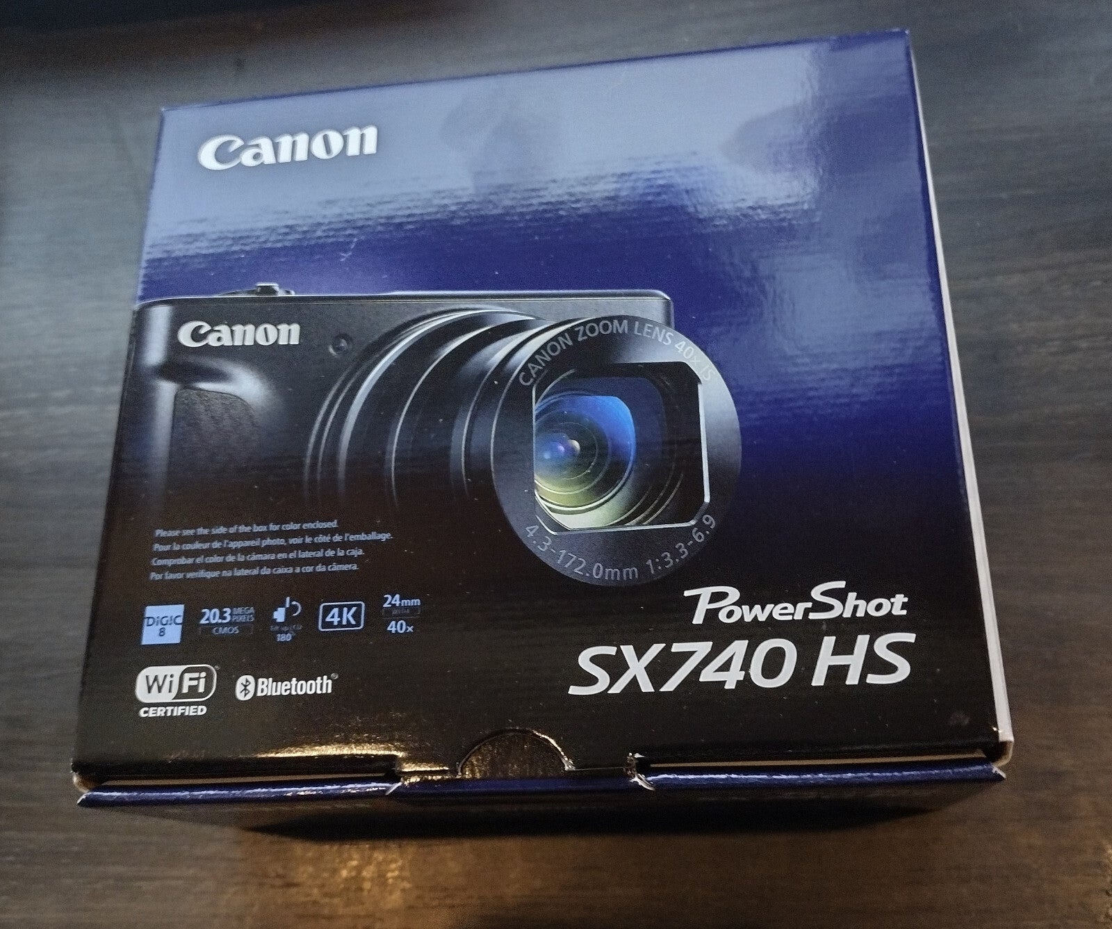 Canon Powershot SX740 HS Digital Camera Black Brand New