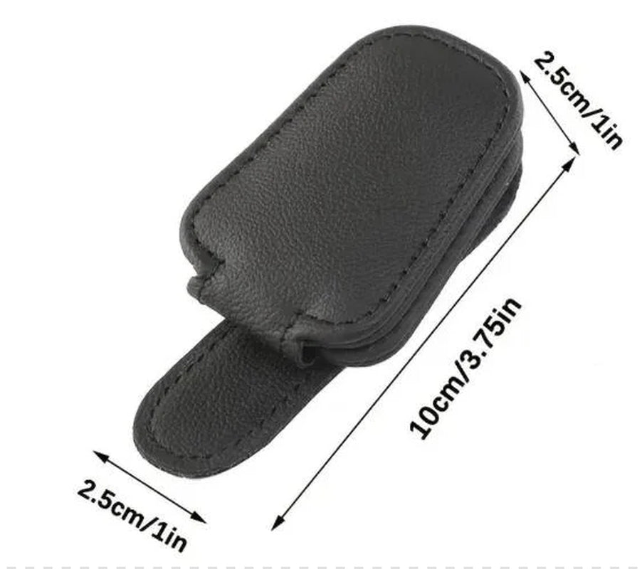 2 Piece Pack Premium Visor Sunglasses Holder - Universal Fit 24OR21