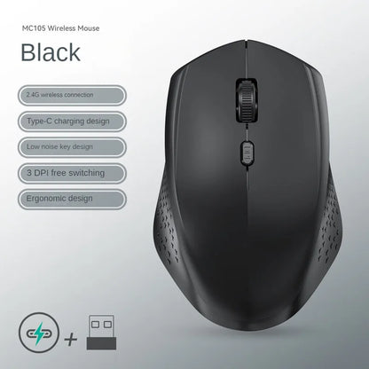 2.4G Wireless Mouse Bluetooth Mouse Dual Mode Mouse Rechargeable Mice Gaming Mouse 1600DPI for PC Laptop Computer Accessories