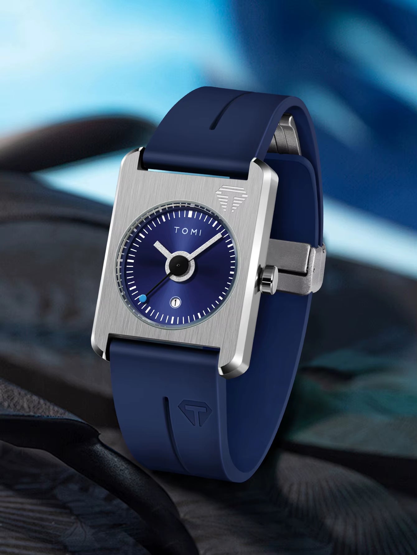 Men'S Fashion Watches Quartz Watches Square Small Dial Wrist Watches Magnetic Buckle Watches Simple Leisure Watches