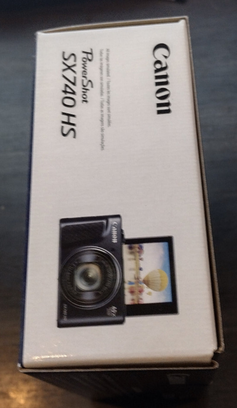 Canon Powershot SX740 HS Digital Camera Black Brand New
