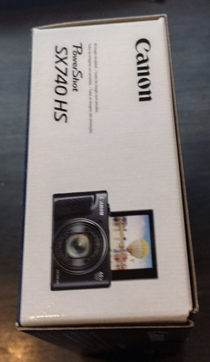 Canon Powershot SX740 HS Digital Camera Black Brand New