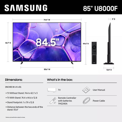 Samsung Crystal UHD 4K Smart TV