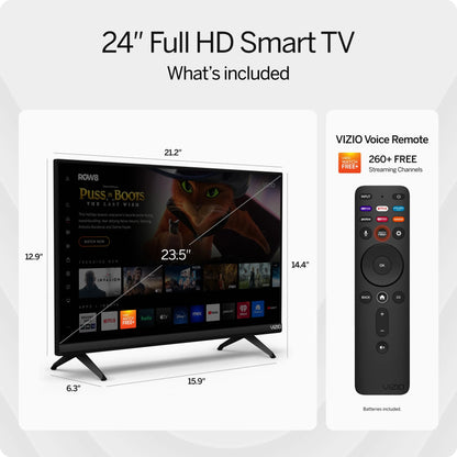 24" Class HDTV (1080P) Smart LED-LCD TV (D24FM-K01)