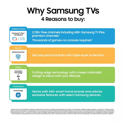 Samsung Crystal UHD 4K Smart TV