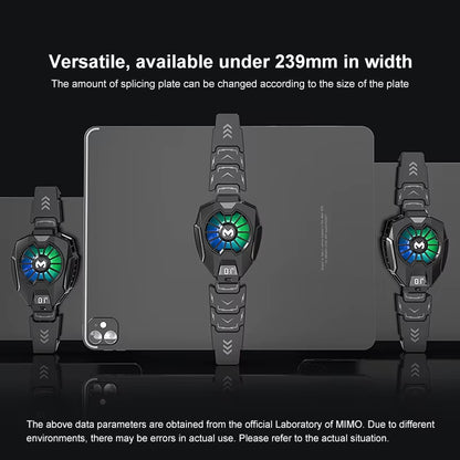 Tablet Cooler for Ipad Semiconductor Refrigeration PAD Tablet Radiator with LED Flat Computer Live PUBG Game Fast Cooling Device