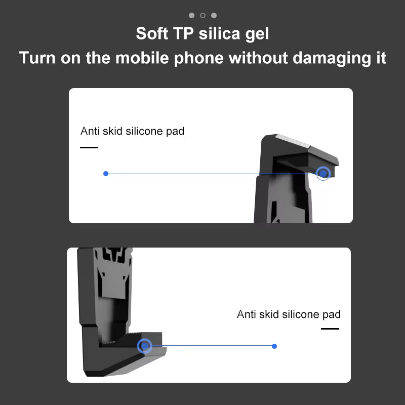 Tablet Cooler for Ipad Semiconductor Refrigeration PAD Tablet Radiator with LED Flat Computer Live PUBG Game Fast Cooling Device