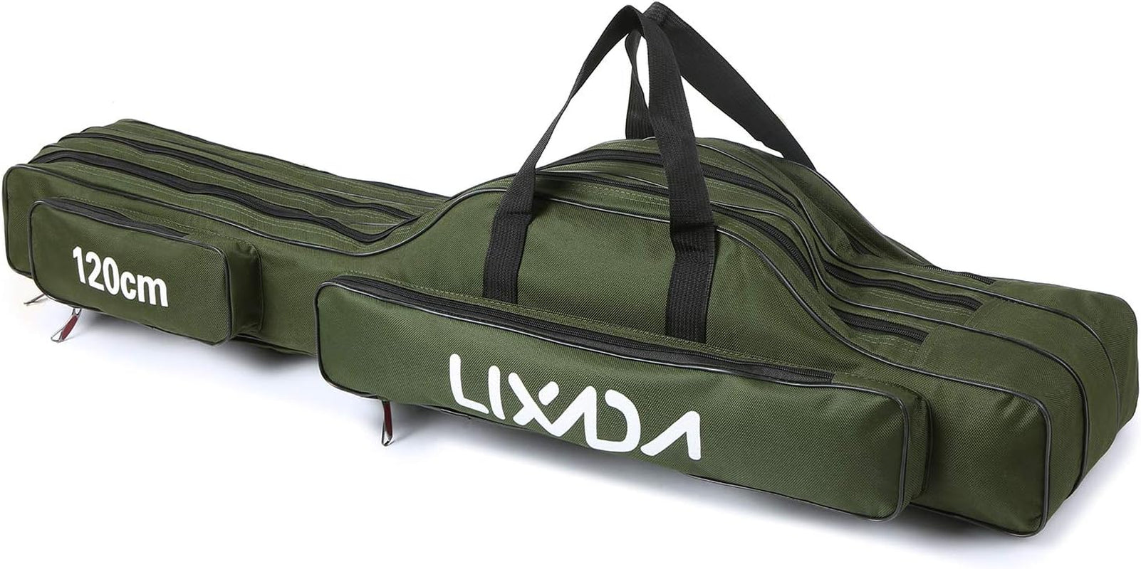 Fishing Rod Case - 3 Layers Oxford Bag, Portable Folding Carrier for Rods and Reels, Tackle Storage Travel Bag, 90Cm/120Cm/150Cm Optional
