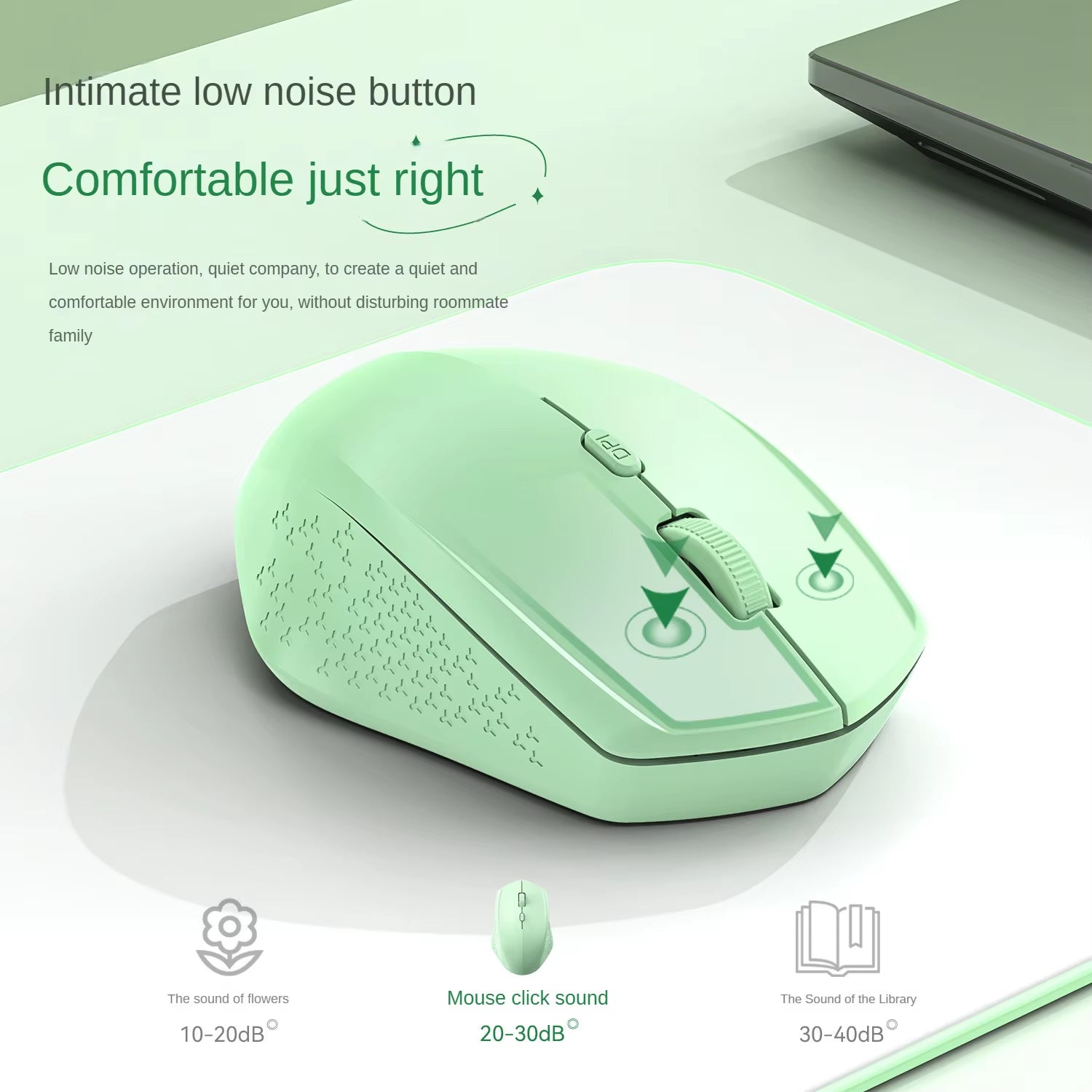 2.4G Wireless Mouse Bluetooth Mouse Dual Mode Mouse Rechargeable Mice Gaming Mouse 1600DPI for PC Laptop Computer Accessories