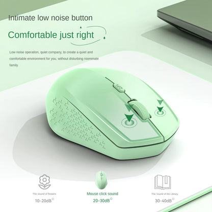 2.4G Wireless Mouse Bluetooth Mouse Dual Mode Mouse Rechargeable Mice Gaming Mouse 1600DPI for PC Laptop Computer Accessories
