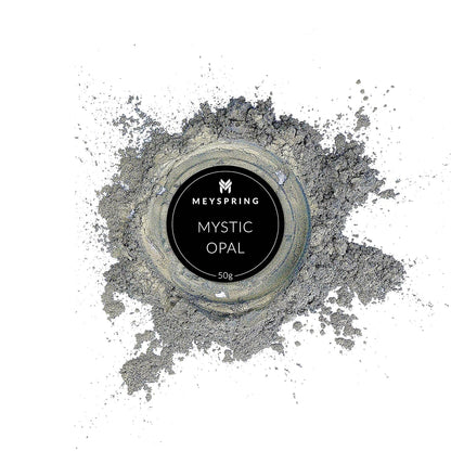 Mystic Opal - Two Tone Green Mica Powder for Resin Art - Pigment Powder for Dyes - Color Shifting Dye - Resin Art Pigment Set - 50G