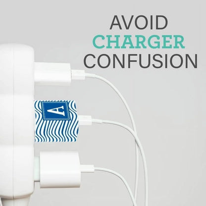 Phone Charger Sets for Iphone & Android | 6 FT 3-In-1 Cable Included MFI Lightning, Type C, and Micro USB | Gift for Any Age and All Occasions (Soccer)