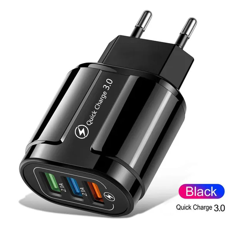 USB Fast Charger Quick Charge Universal Wall Mobile Phone Tablet Chargers for Phone Charging Charger
