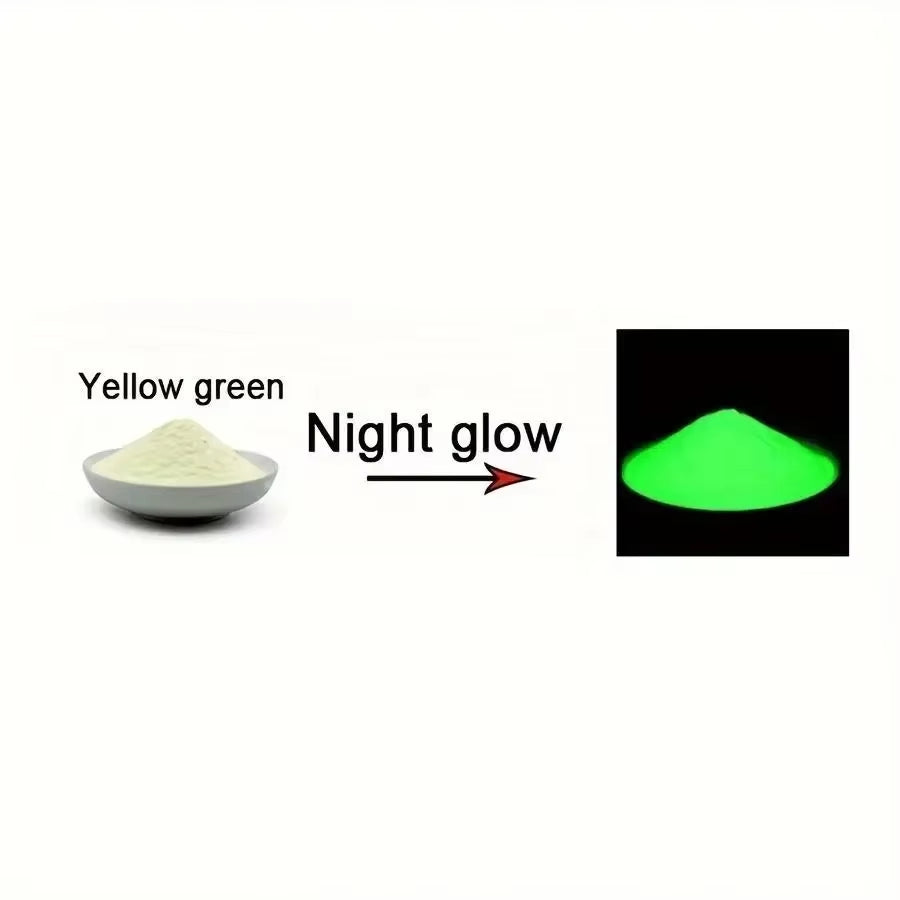 1Bag Bright Luminous Powder Paint Epoxy Resin Pigment Glow in the Dark Fluorescent Powder DIY Jewelry Making Filler